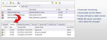 document management system version control